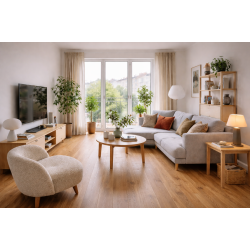 Akustikgulv walnut 10 mm