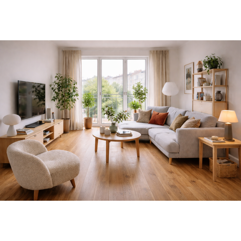 Akustikgulv walnut 10 mm