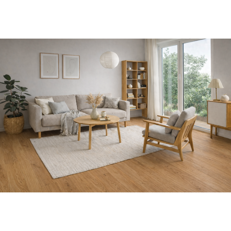 Akustikgulv hazelnut 5,0 mm