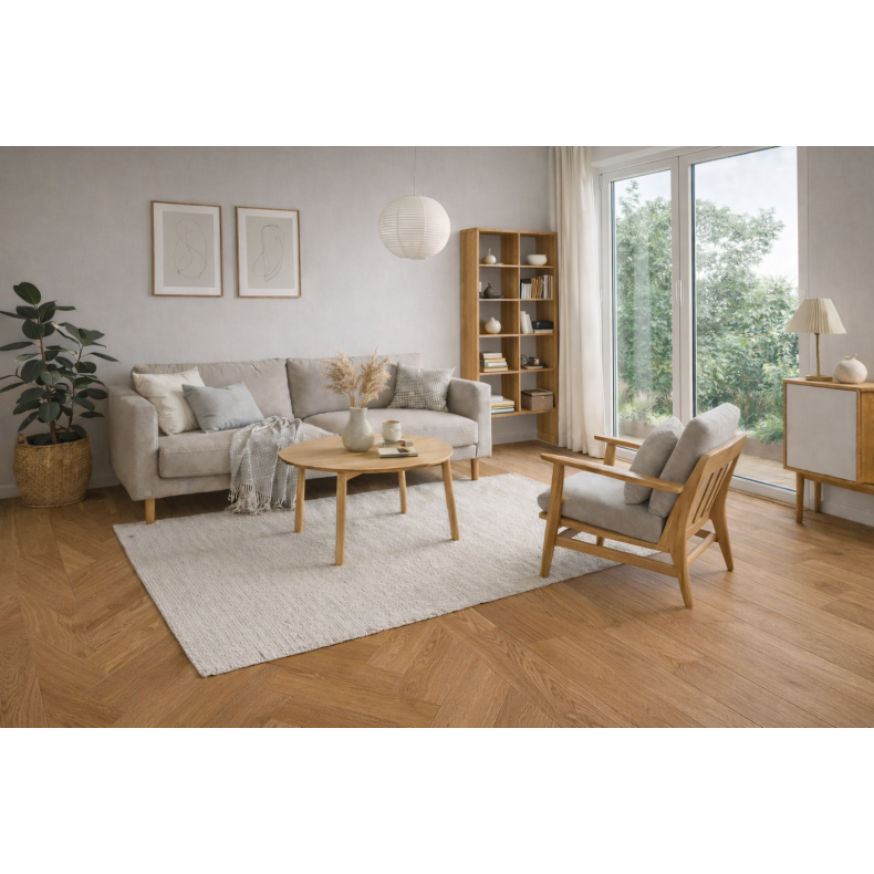 Akustikgulv m�rk sildeben 5,0 mm