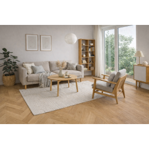 Akustikgulv lys sildeben 5,0 mm