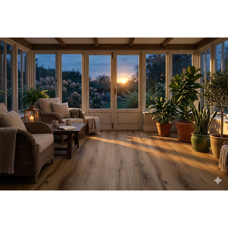 Akustikgulv walnut 10 mm