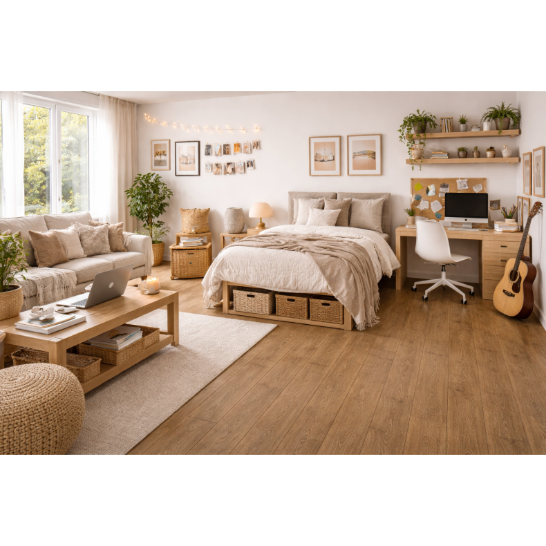 Akustikgulv latte 10 mm