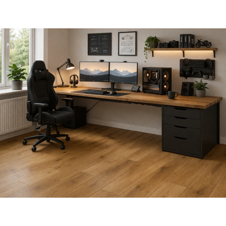 Akustikgulv cinnamon 5,0 mm