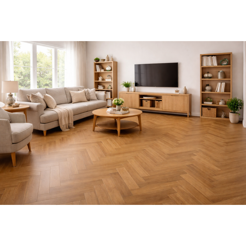 Akustikgulv m�rk sildeben 5,0 mm