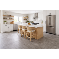 Akustikgulv gr� beton 7,5 mm