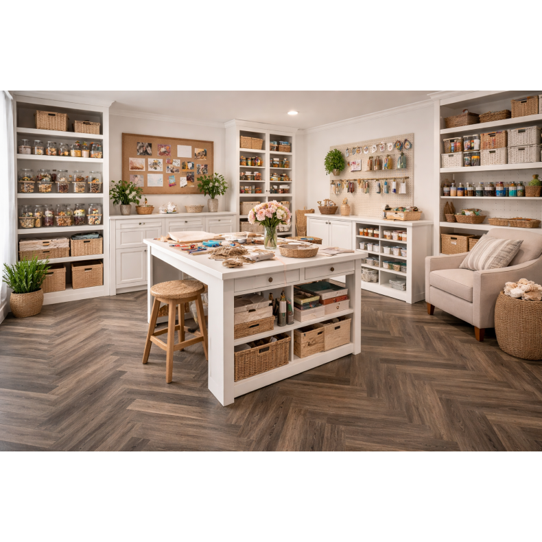 Akustikgulv m�rk sildeben  7,5 mm