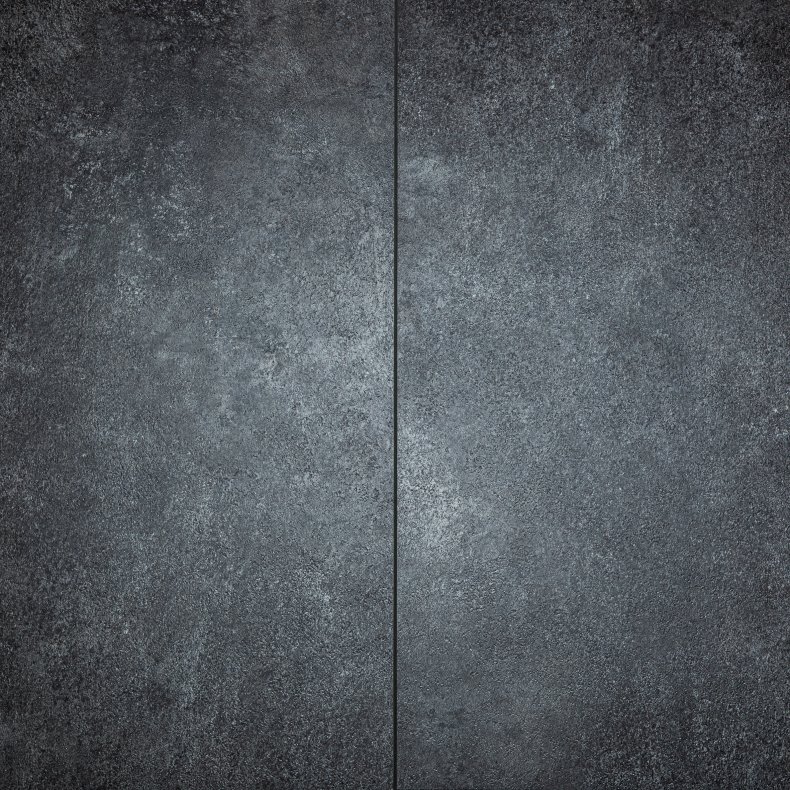 Akustikgulv antracit m/sort fuge 7,5 mm